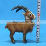 Realistic Taxidermy Replica Figurine Life Size Artificial Goat Model thumbnail-2