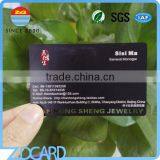 Stainless Steel Electroplate Matt Blank Metal Business Card thumbnail-3