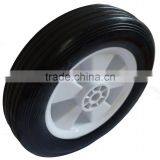 White Plastic Rubber Lawnmower Lawn Push Mower Wheel 8+ Inch Diameter thumbnail-3