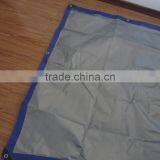 50-350gsm Custom Size Blue and Silver Cheap Price pe Coated Tarpaulin thumbnail-4