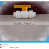 Good Price Ppr Plastic Double Union Plastic Ball Valve thumbnail-3