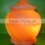 Rock Salt Crafted Lamp thumbnail-1