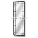 Tall Rectangular Iron Garden Mirror thumbnail-1
