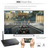 Latest Amlogic S912 64bit Octa-core 2G 16G X92 S912 Android 6.0 Marshmallow tv Box thumbnail-4