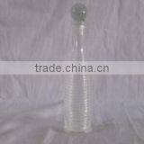 High Quality Whisky Glass Bottle With Glass Lid thumbnail-6
