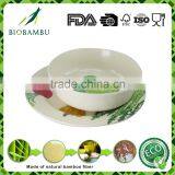 Recycle Green Living Bamboo Fiber Tableware Set thumbnail-4