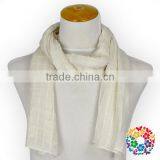 Wholesale New Style Pashmina Cashmere Soft Cotton Hot Pink Scarf Pashmina thumbnail-4