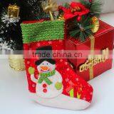 Hot Best Selling New Products China Fabric Bulk Handmade Diy Custom Felt Red Wholesale Burlap Christmas Stockings