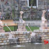 Fish Stone Water Fountain,marble Animal Decorative Fountain thumbnail-1