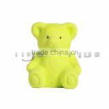 Environmental TPR Novelty Custom Bear Eraser With Bag Pencil Sharpener thumbnail-1