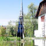 Famous Chinese Sculptures Metal Craft Stainless Steel Modern Sculpture thumbnail-1