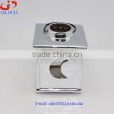 BSCI Audit Factory Plating Silver Ceramic Hurricane Lamp for Gift Decor, Candle Lantern thumbnail-2