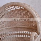 Bisini New Arrival Nature Rattan Color New Born Baby Bed, White Lace Wicker Baby Crib - BF07-70352 thumbnail-4