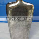 Nickle Plated Metal Vases thumbnail-1