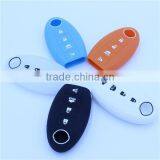 Silicone Car Key Coevr,4 Buttons Remote Key Fob Case Silicone Cover for Altima Murano thumbnail-5