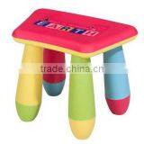 plastic colorful kids study stool