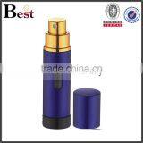 Wholesale Cosmetic 5ml Aluminum Screen Printing Luxury Perfume Bottle Small Porket Spray Blue Bottle Perfume Best Selling thumbnail-2