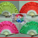 2015 Hot belly silk hand fan