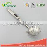 WCJ646 Stainless Steel Utensil SPAGHETTI SERVER Pasta Fork Welding High Quality Mirror Finishing thumbnail-3