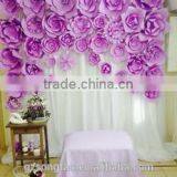 Factory Outlet Artificial Flower Cloth Flower Wall for Wedding Decoration thumbnail-5