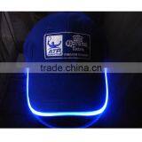 Cap With Built In Led Light Flashing Caps Fiber Optic Hats Led thumbnail-2