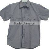 Men's Short Sleeve Cotton Work Shirt&Woking Suits SLS010 thumbnail-1