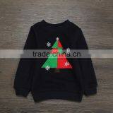 Winter Christmas Tree Embroidery Fleeces Jackets for Boys Children Cloth for Christmas Day thumbnail-4