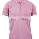 Hot Sale Fashion Unisex Polo T-Shirt With Zip thumbnail-5