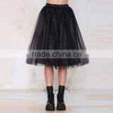 MGOO New Arrival Design Fashion Black Tutu Skirt For Women Voile Bell Ball Gown Skirts 15145B088 thumbnail-3