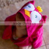 Owl Hooded Bathrobe and Towel,cheap Cotton Thick Bathrobe Baby thumbnail-3