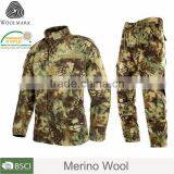 Merino Wool Woodland Jungle Hunting Camouflage Clothing thumbnail-1