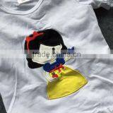 2016 Spring/Summer Outftis Hot Sell Fashion Sleeveless Shirt Baby Girls Red Dot Short With Matching Necklace and Headband thumbnail-2