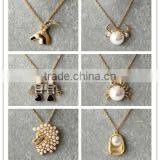 Wholesale 2014 Fashion 12 Constellations Artificial Pearl Necklace thumbnail-1