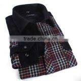 Plaid and Floral Flannel Shirt Men thumbnail-4