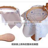 Cross Stitch Supplies Circle Round Natural Bamboo Embroidery Hoops Wood Wholesale thumbnail-2