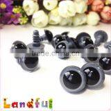 15mm Handmade Crochet Animal Toys Craft Doll Gray Safety Eyes thumbnail-4