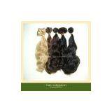 Natural Color Indian Virgin Remy Human Hair Weave Products
