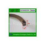 EPDM Rubber Brush Sealing Strip , Side Plastic Window Weather Stripping thumbnail-1