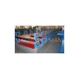 Custom Color PLC Automatic Control Steel Roll Forming Machine with Hydraulic Mould cutting