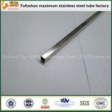 ss316 mirror polished small diameter stainless steel square tube