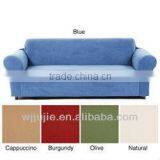Stretch Suede Patchwork Sofa Covers thumbnail-1
