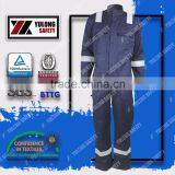 Best Factory Wholesale Black Color Oil Worker Coveralls With Three Proof Finishing for Industry thumbnail-6