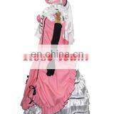 Fantasia Anime Lolita-Custom Made Black Butler Kuroshitsuji Ciel Phantomhive Pink Lolita Dress Anime Cosplay Costume C0282 thumbnail-4