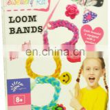 DIY fashion rainbow loom bands kits for kids bracelets