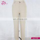 Low Price Casual Style Beige Color Women'S Spandex Long Pants