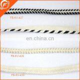 Lovely Gray and White Mix Color Weave Fashion Fantastic Braid for Garments thumbnail-2