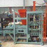 LINGHENG QT4-25 AUTOMATIC HOLLOW CEMENT BLOCK BRICK MAKING MACHINE PAVER BRICK MACHINE thumbnail-3