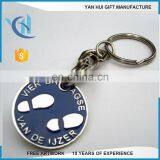 Customized Logo Shopping Cart Coin Key Chain thumbnail-3