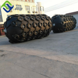 Inflatable Dia2.5m L3.5m tug marine rubber fender to Romania
