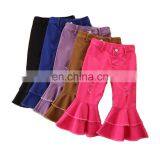 Kids Pant For Girls Bell Bottoms Flare Leg Pants thumbnail-1